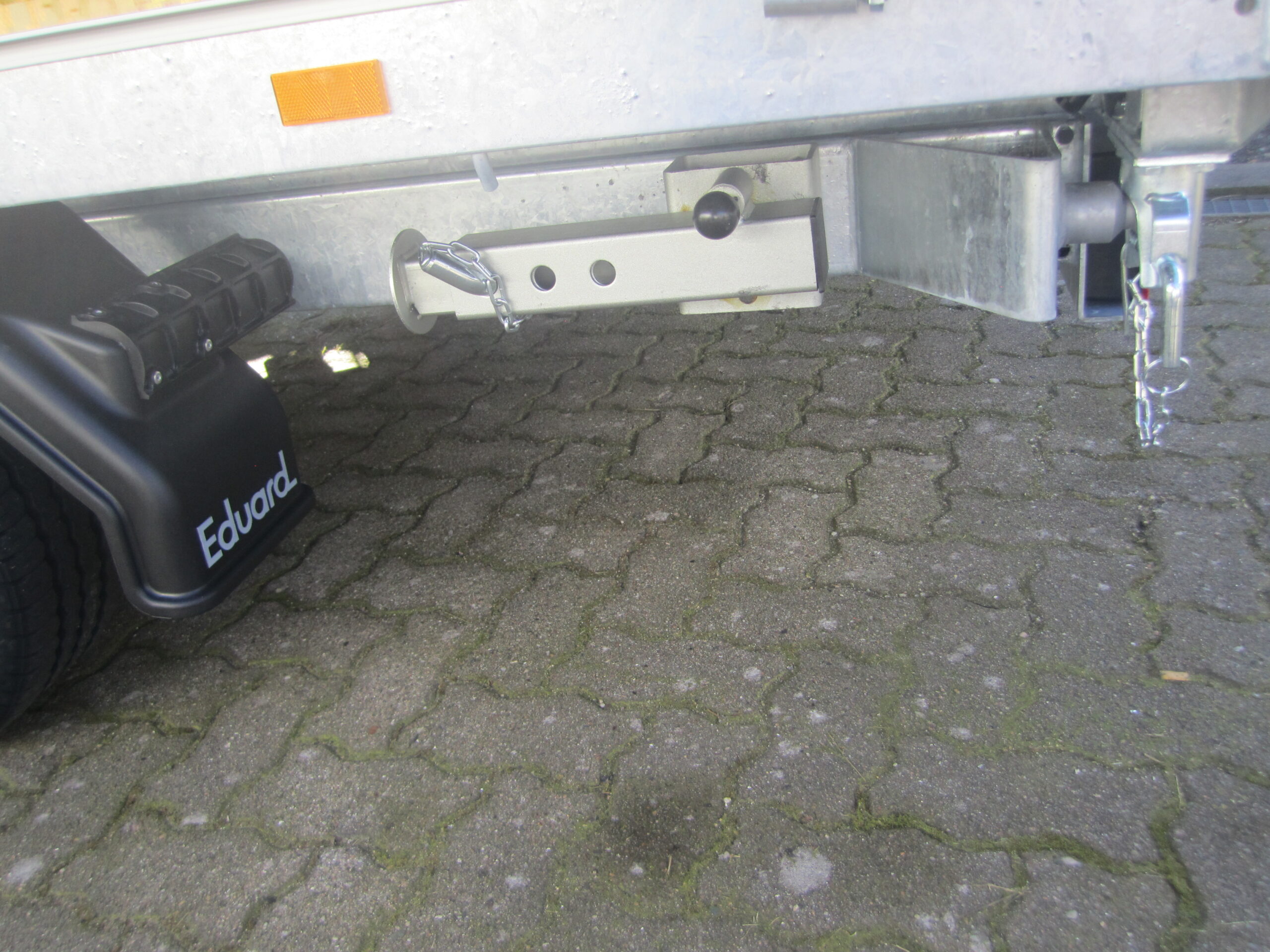 Anhänger EDUARD 3 Seiten Kipper 3,5 t PKW Anhänger Alu Rampen Laubgitter – Bild 6