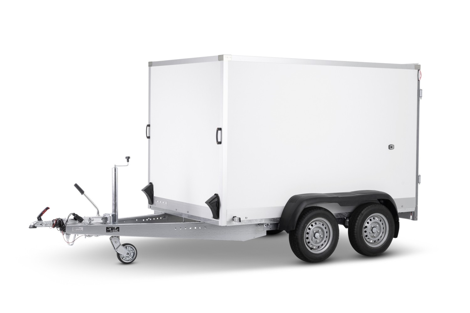 Anhänger STPK O2 35-46-18.2.P20.2 Flügeltüren, P-Box gebremst, Plywood mit 2 x Flügeltür PKW Anhänger