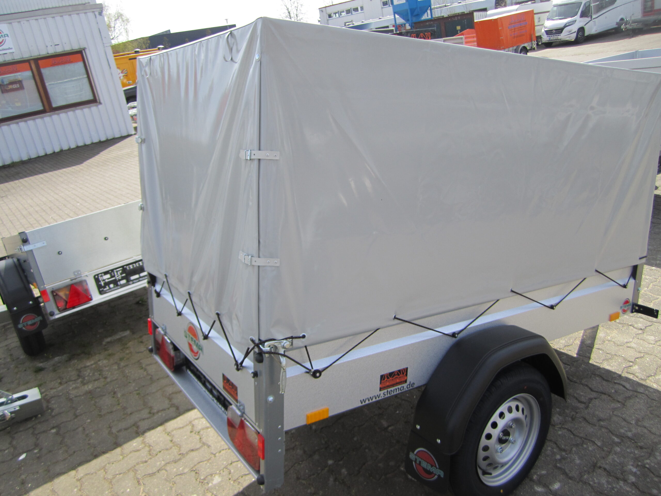 Stema FT 750 KG Planenanhänger ungebremster 1 Achser PKW Anhänger – Bild 2