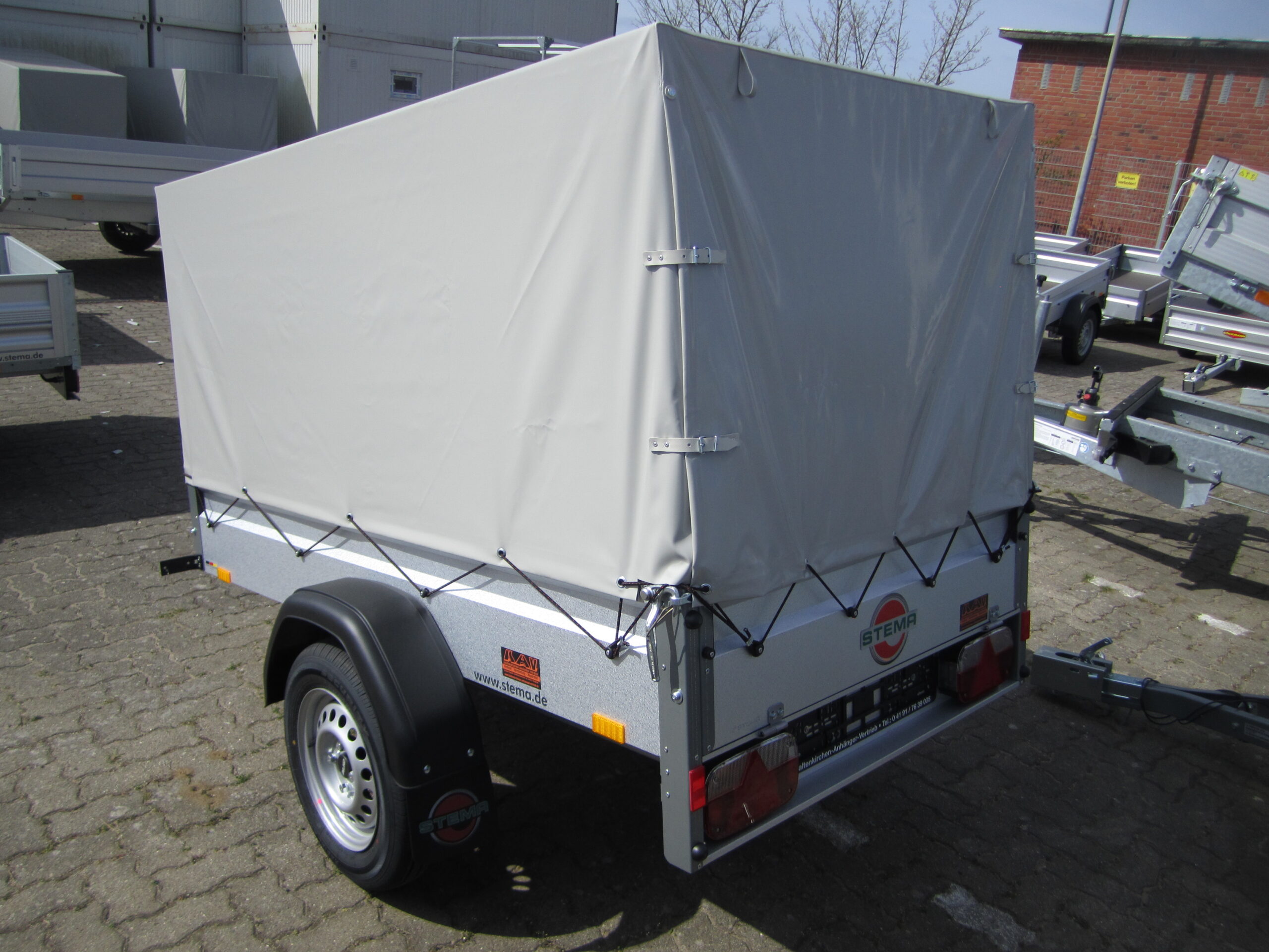 Stema FT 750 KG Planenanhänger ungebremster 1 Achser PKW Anhänger – Bild 4