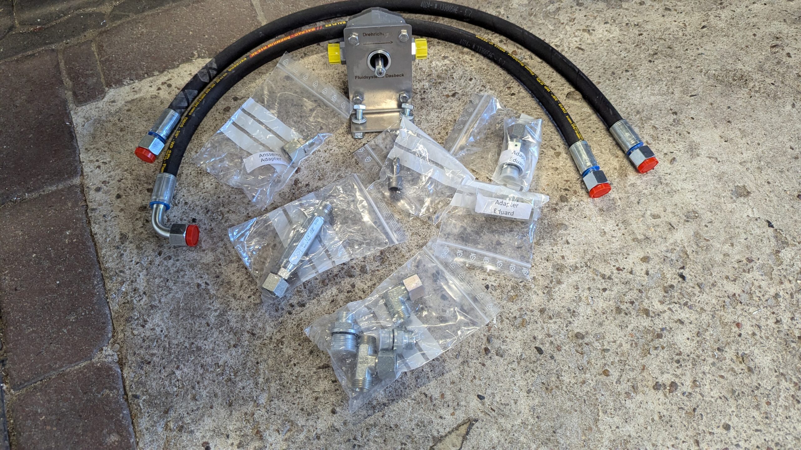 Akkuschrauber Hydraulikpumpe