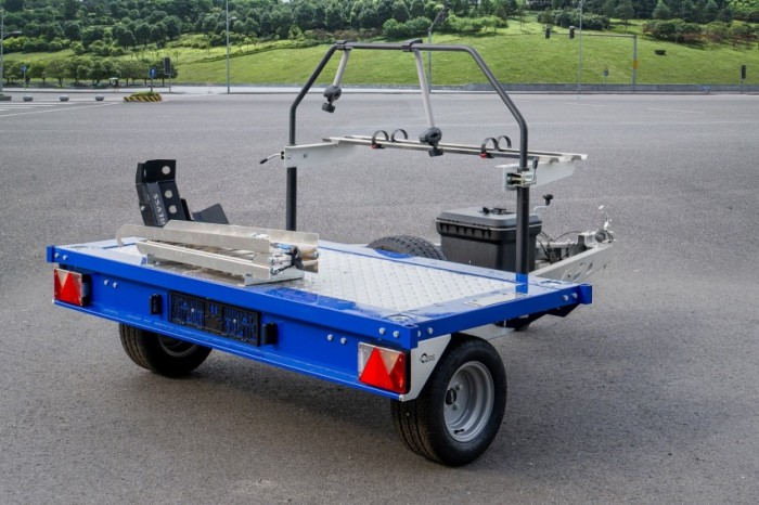 Blyss Motorradanhänger 750 KG inkl. Fahrradträger PKW Anhänger – Bild 2