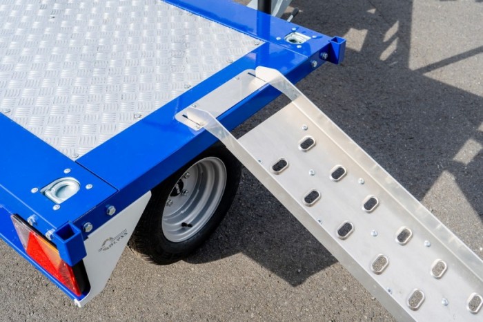 Blyss Motorradanhänger 750 KG inkl. Fahrradträger PKW Anhänger – Bild 5