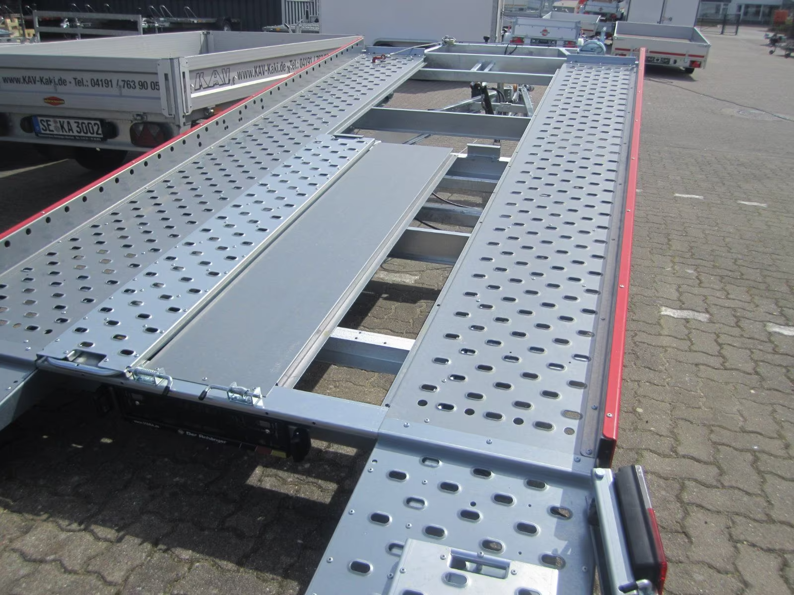 Autotrailer Stema 3500 KG FHAK 35-40-21.2 Autotransporter Kippbar PKW Anhänger Neu Sonderpreis – Bild 2