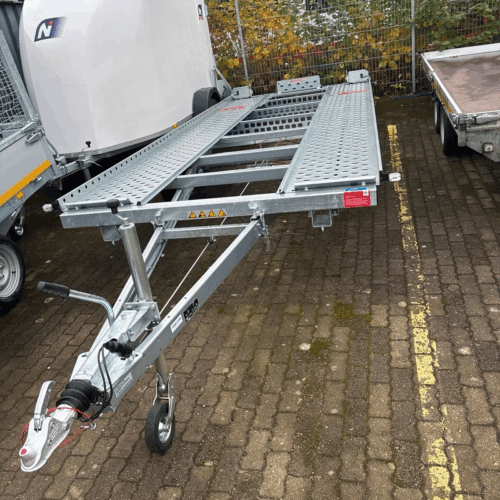 Stema Autotransporter 3000 KG ATOUR ATH 30-49-21.2 Kippbar Ladefläche 4,90x2,03 m Neu PKW Anhänger