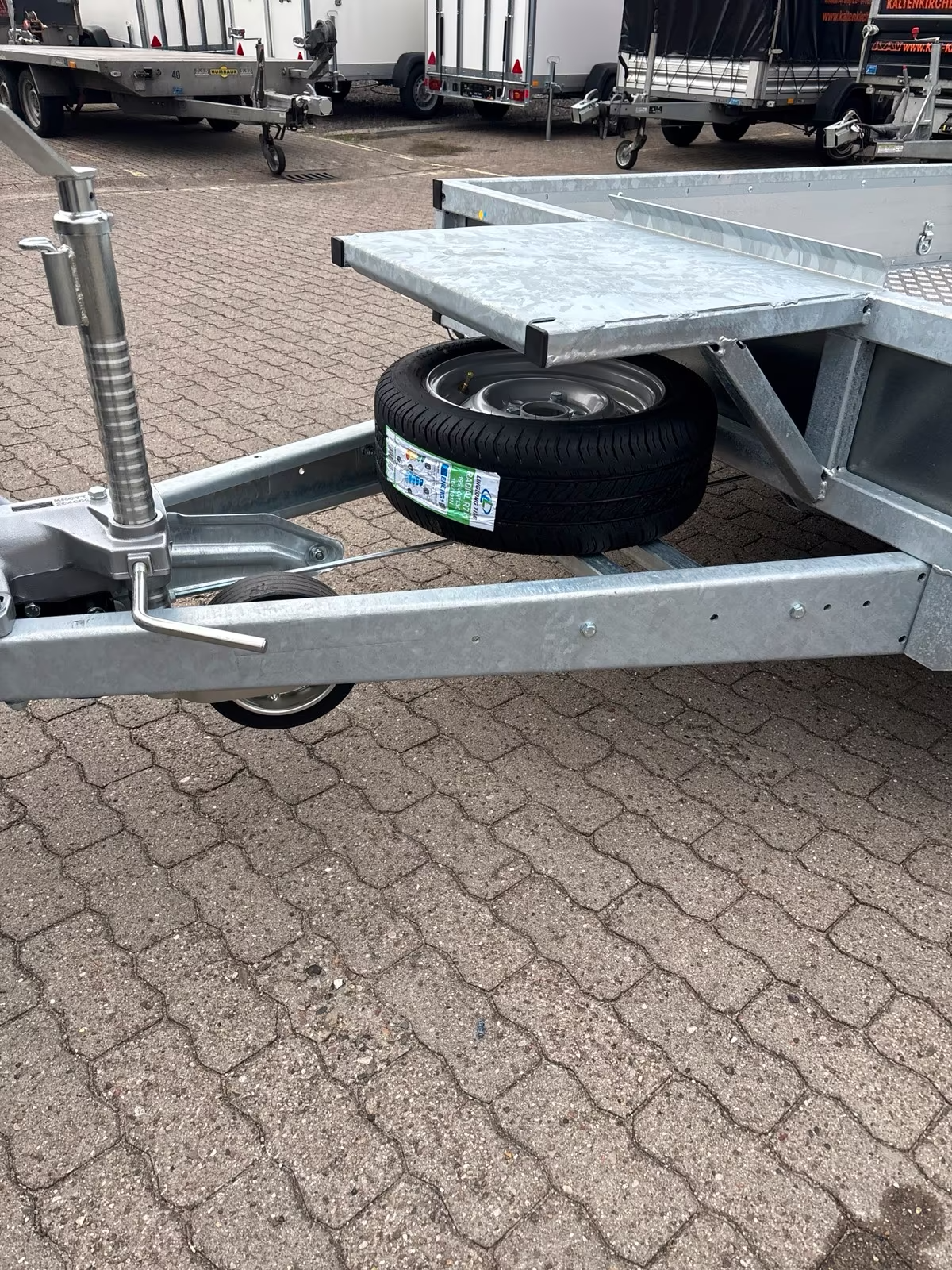 Variant Baumaschinen Anhänger 3518 M4 mit Alu Boden und Heckrampe Neufahrzeug PKW Anhänger – Bild 13