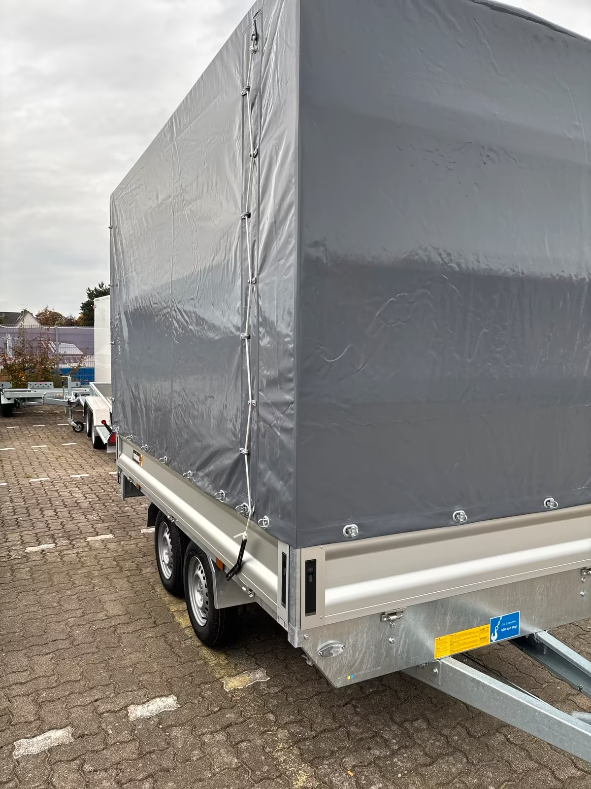 VARIANT 2018 P3 Hochlader 315x175 cm Mit Hochplane 200 cm PKW Anhänger Neufahrzeug – Bild 5