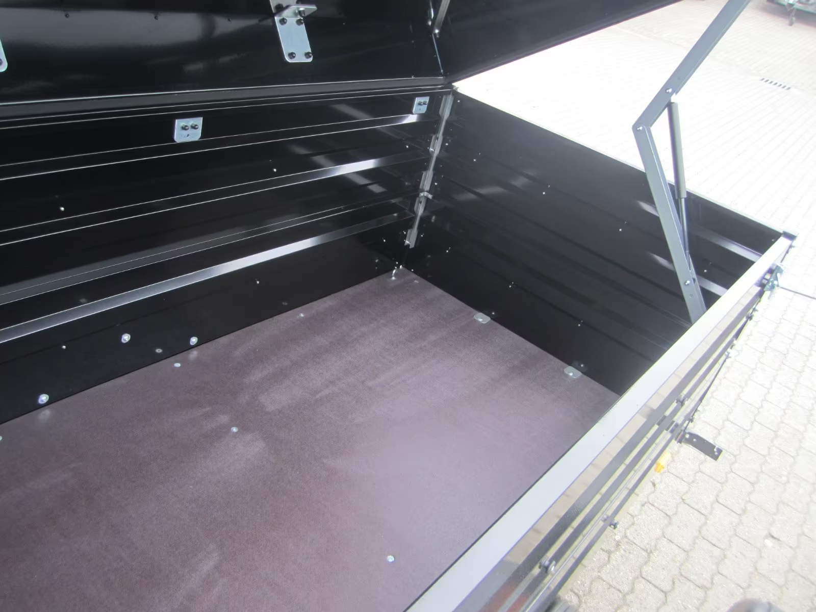 Stema Deckelanhänger schwarz 100 km/H PKW Anhänger – Bild 4