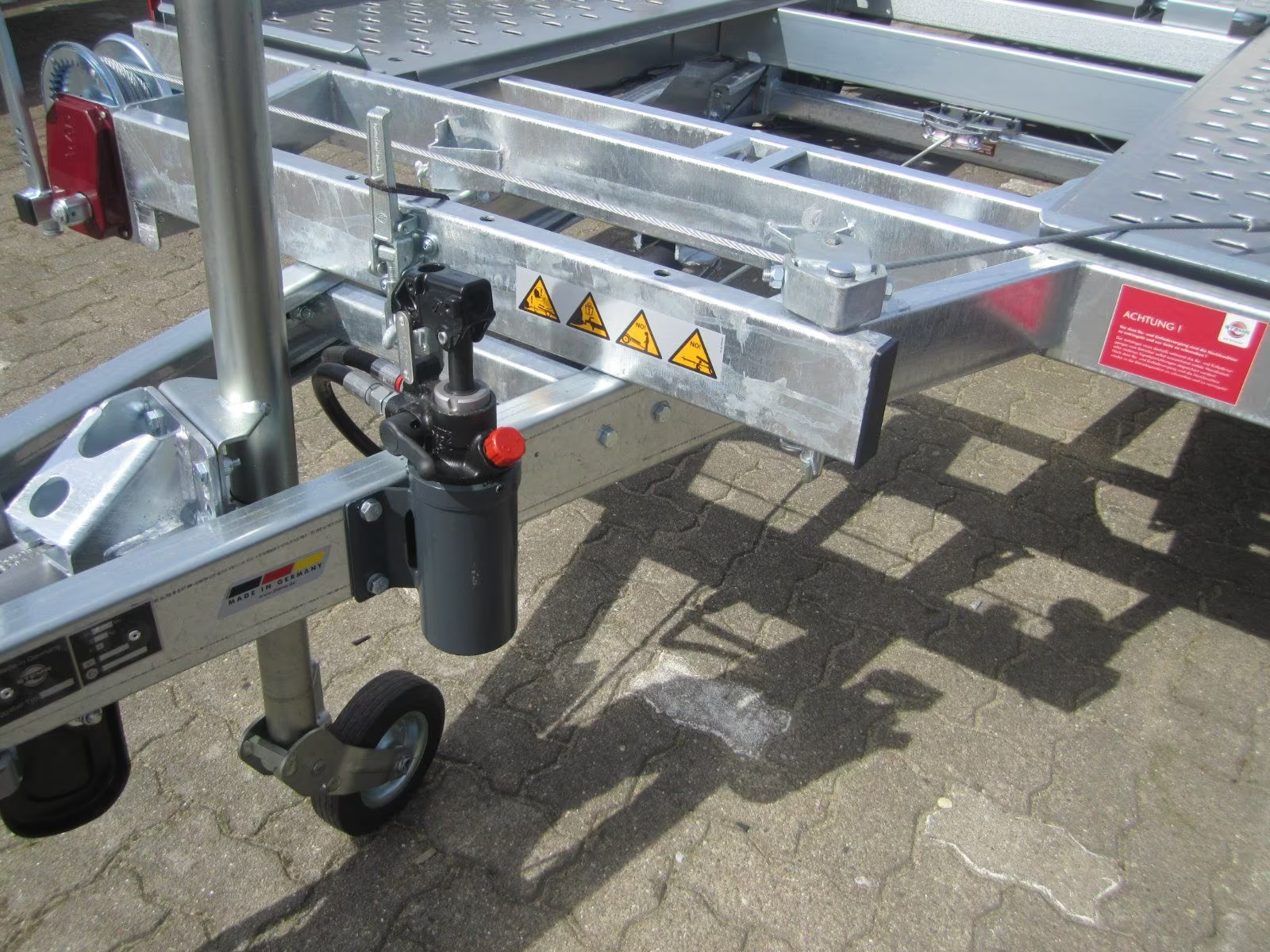 Autotrailer Stema 3500 KG FHAK 35-40-21.2 Autotransporter Kippbar PKW Anhänger Neu Sonderpreis – Bild 4