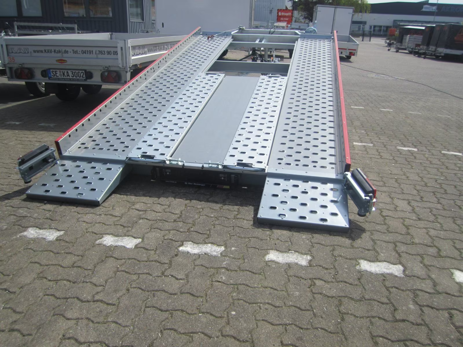 Autotrailer Stema 3500 KG FHAK 35-40-21.2 Autotransporter Kippbar PKW Anhänger Neu Sonderpreis – Bild 9
