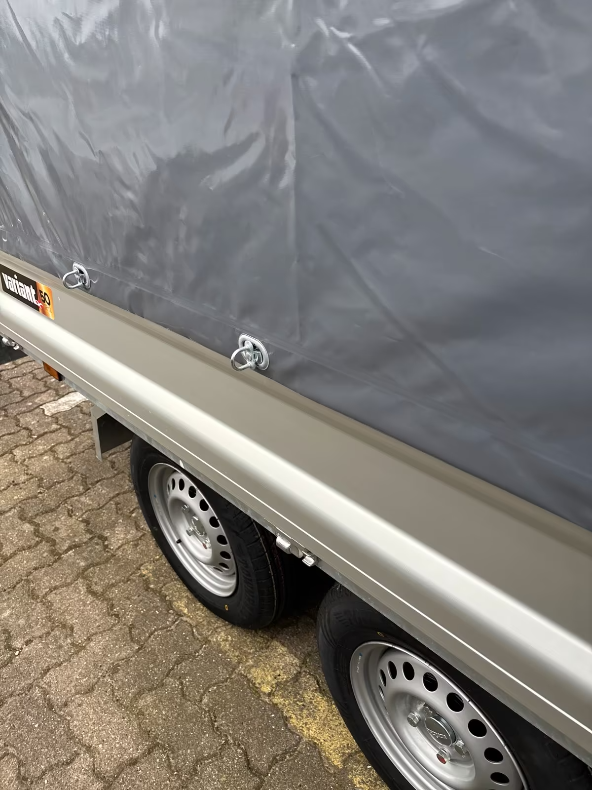 VARIANT 2018 P3 Hochlader 315x175 cm Mit Hochplane 200 cm PKW Anhänger Neufahrzeug – Bild 9