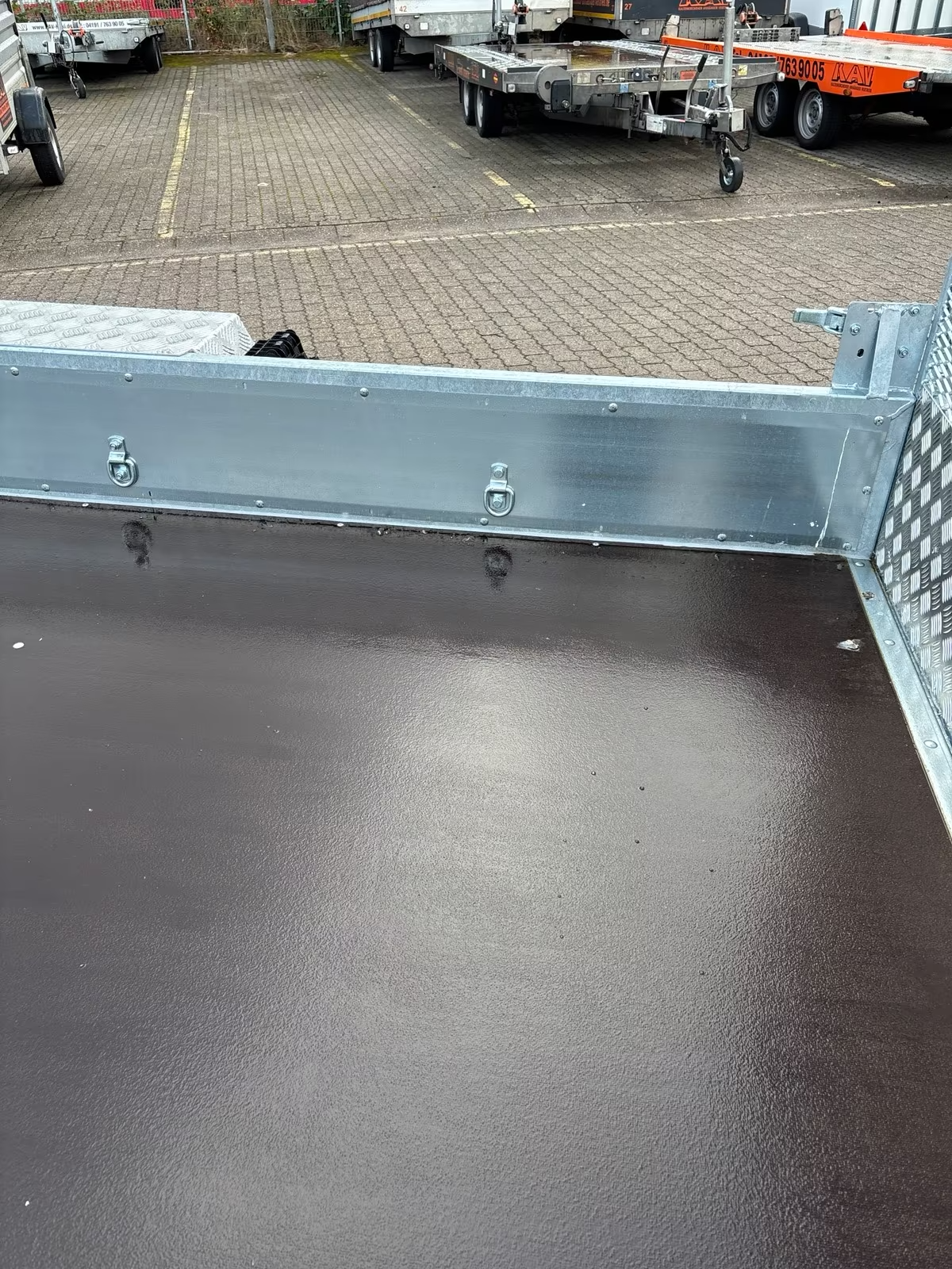 Variant Baumaschinen Anhänger 3518 M4 mit Heckrampe 3500 KG PKW Anhänger Neufahrzeug – Bild 17