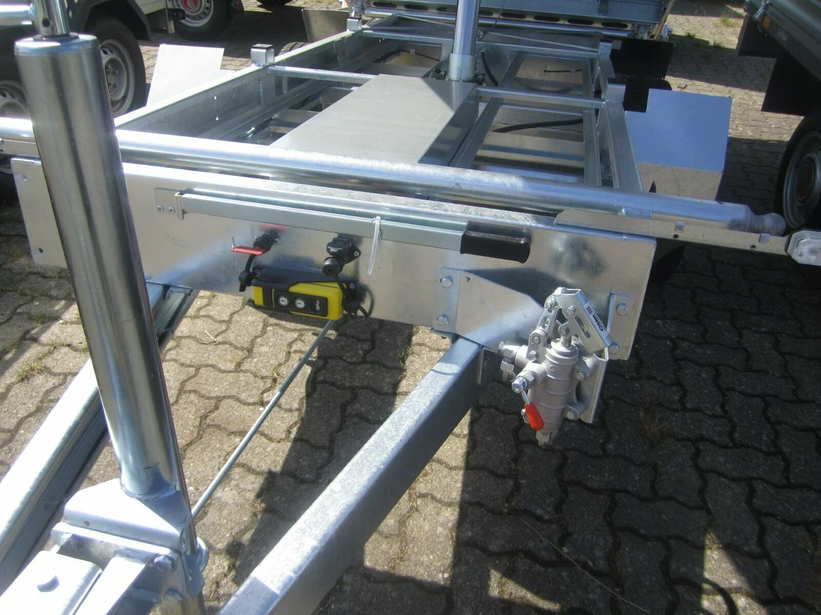 3 Seiten Kipper Humbaur HTK 3000.31 ALU mit E-Pumpe 3000 kg PKW Anhänger – Bild 11