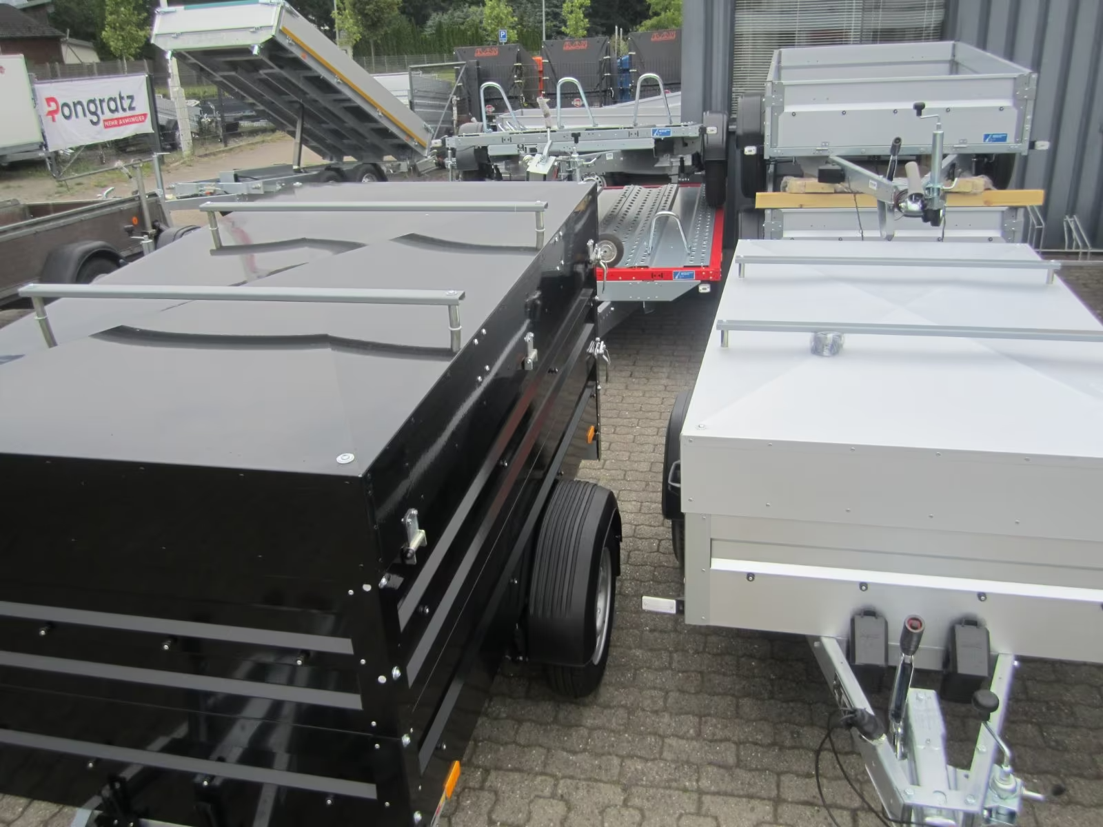 Stema Deckelanhänger schwarz 100 km/H PKW Anhänger – Bild 10