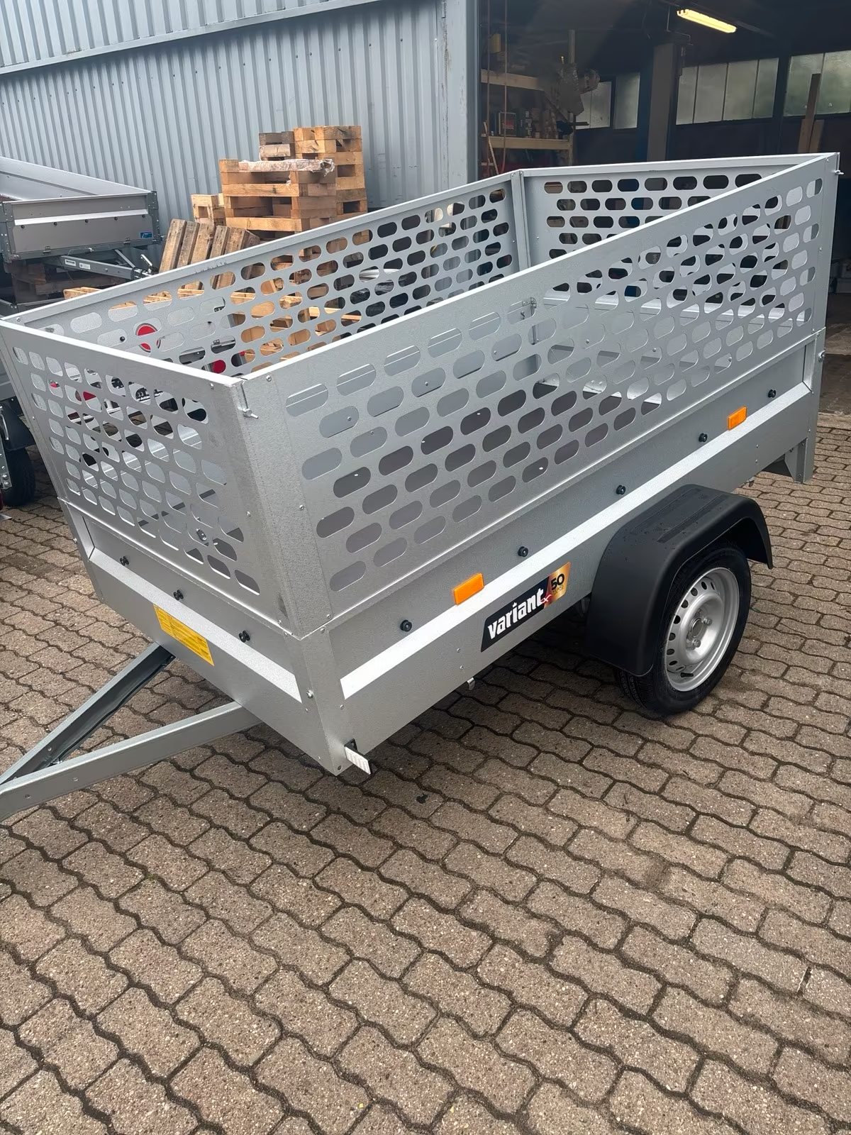 VARIANT 205 S1 750 KG ungebremster Anhänger mit Gitteraufsatz PKW Anhänger Neufahrzeug – Bild 11