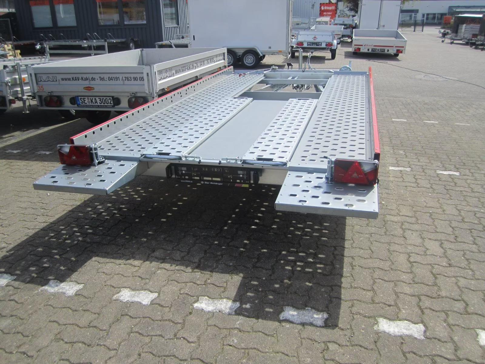 Autotrailer Stema 3500 KG FHAK 35-40-21.2 Autotransporter Kippbar PKW Anhänger Neu Sonderpreis – Bild 11