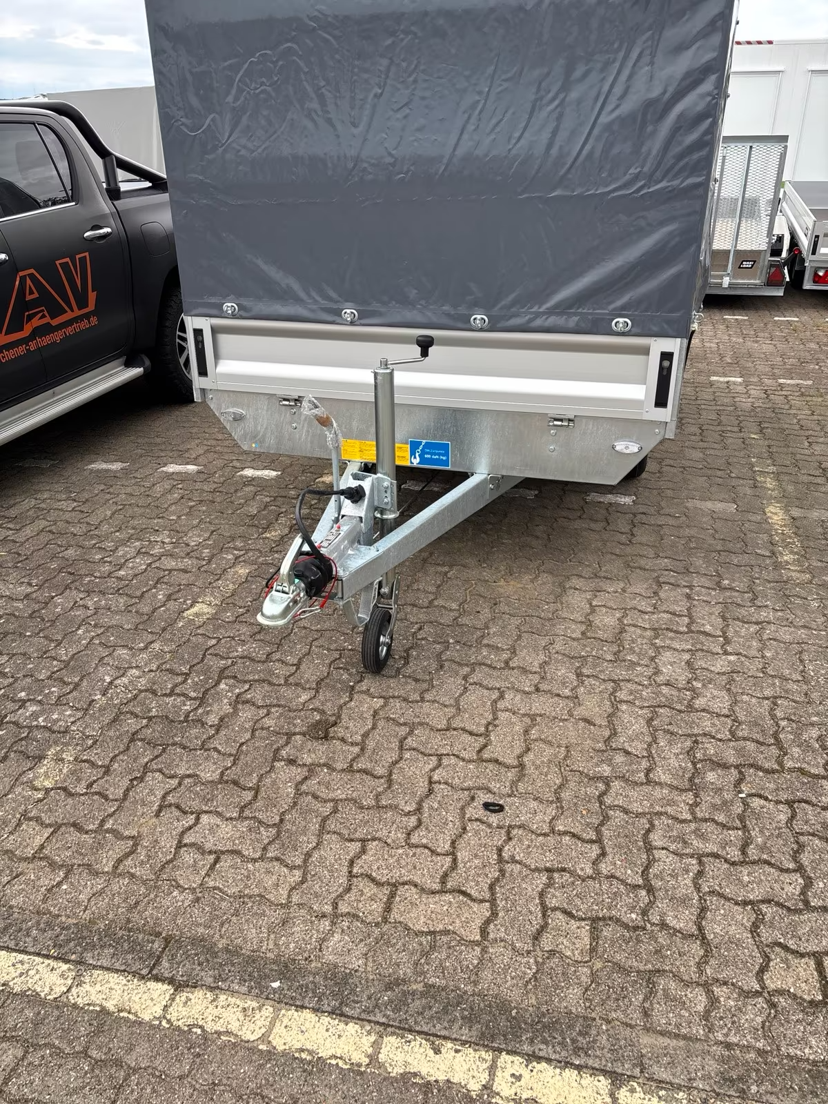 VARIANT 2018 P3 Hochlader 315x175 cm Mit Hochplane 200 cm PKW Anhänger Neufahrzeug – Bild 13