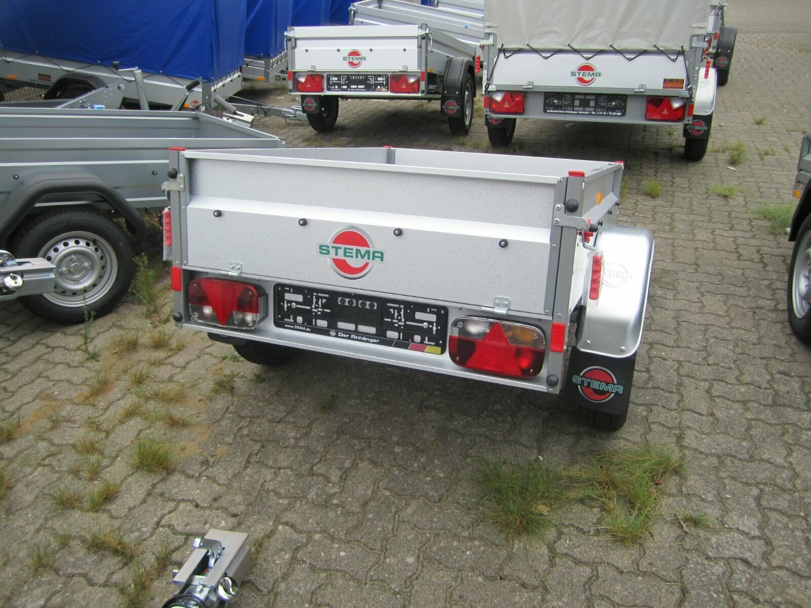 Planenanhänger 550 KG STEMA PKW Anhänger NEU – Bild 2