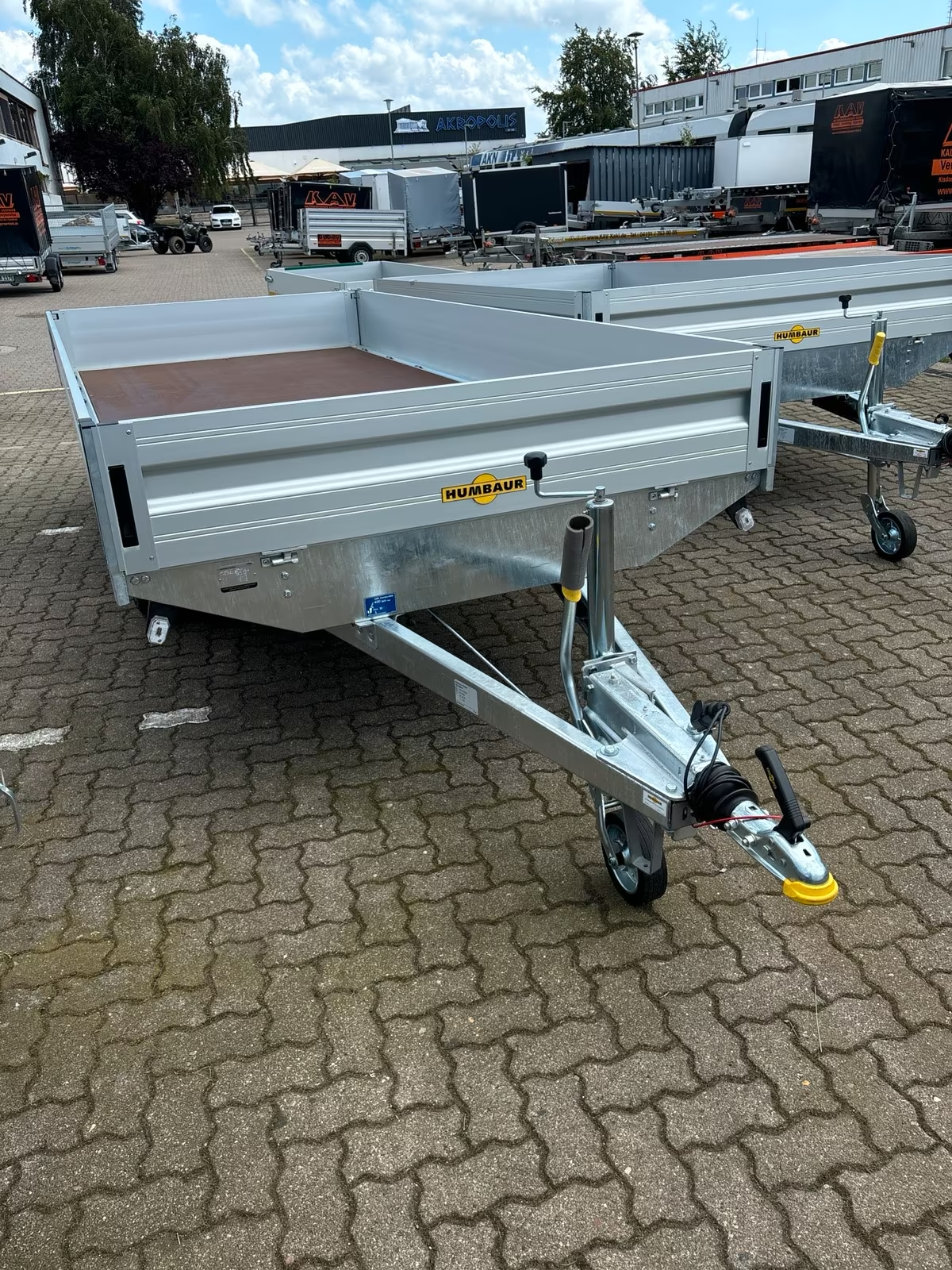 Humbaur Hochlader HT254118 2,5 t PKW Anhänger Neu