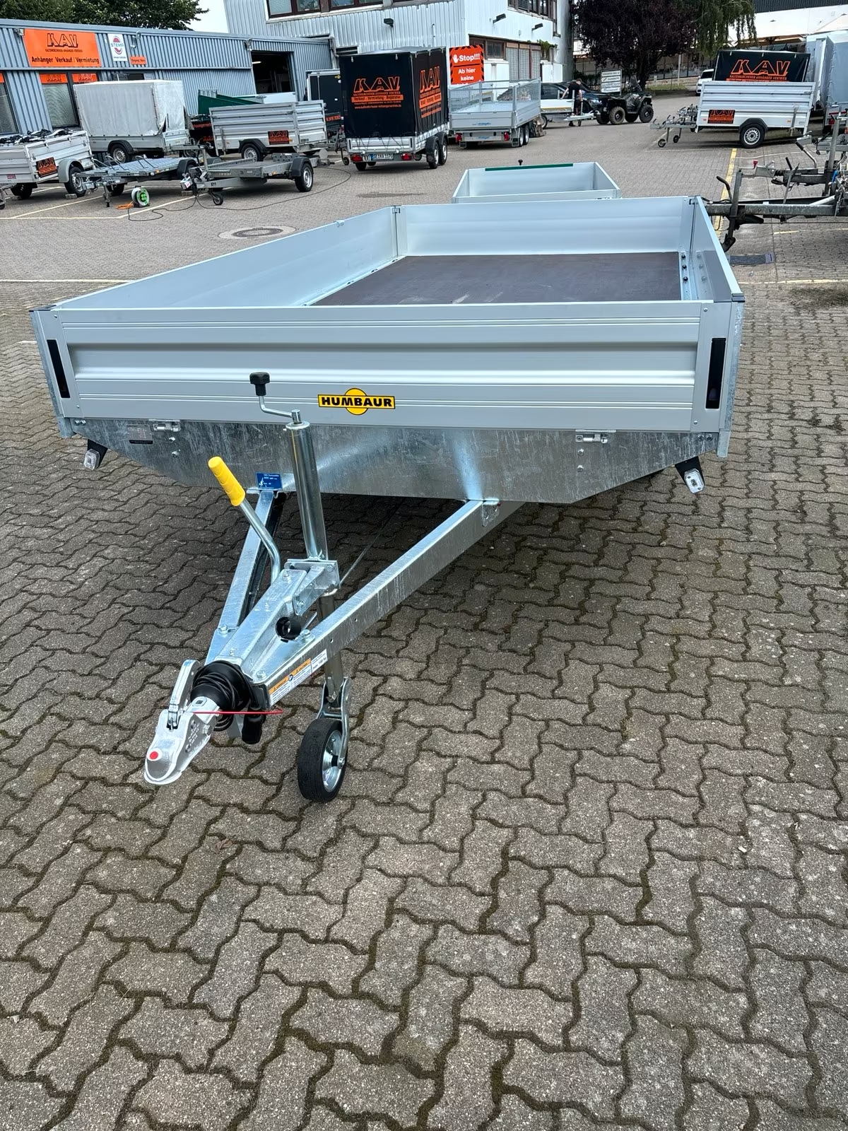 Humbaur Hochlader HT304121 3,0 t PKW Anhänger Neu – Bild 3