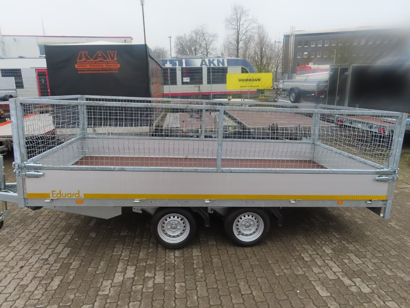 Eduard Hochlader 2700 Gitter PKW Anhänger – Bild 2