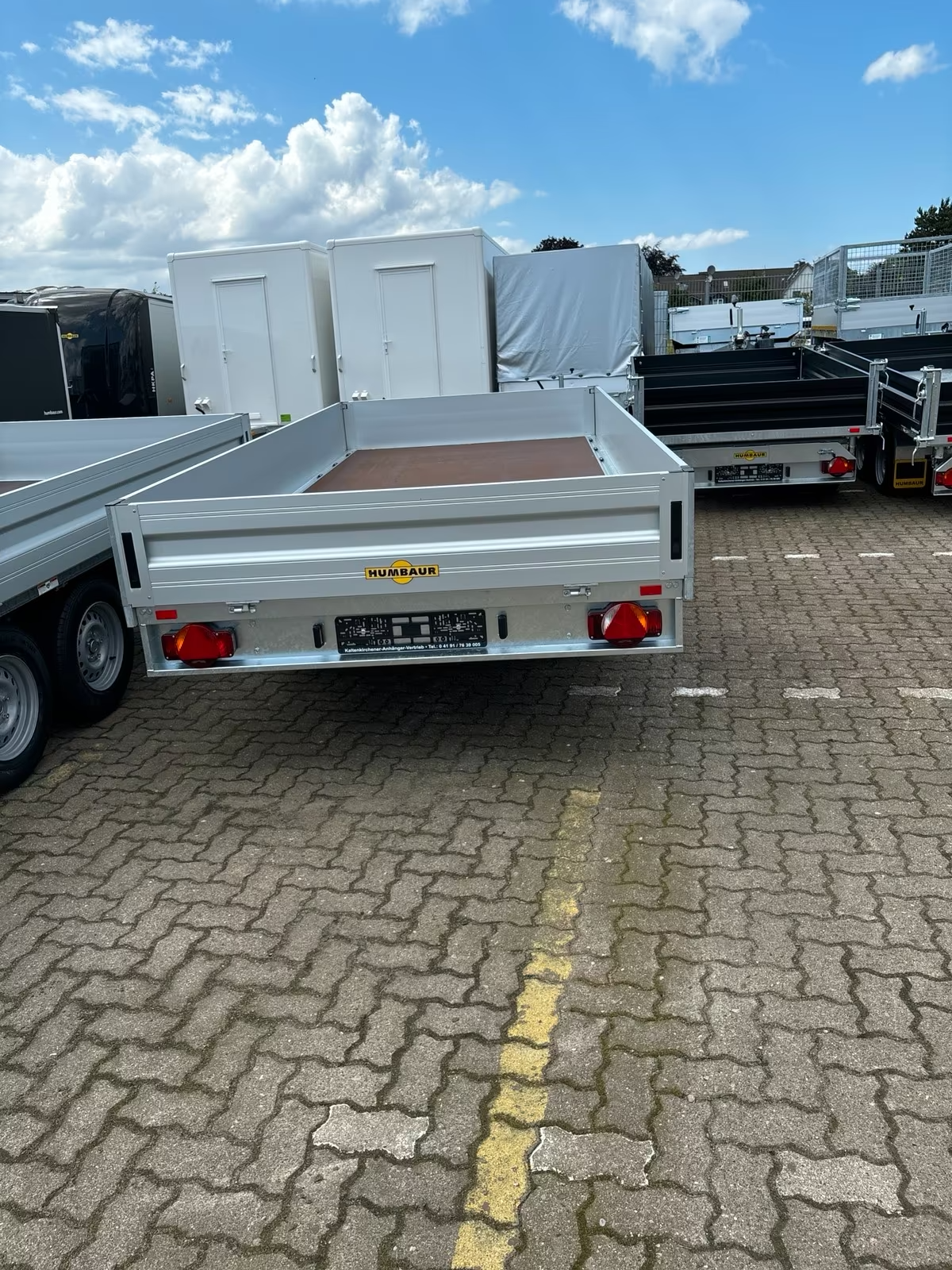 Humbaur Hochlader HT254118 2,5 t PKW Anhänger Neu – Bild 2