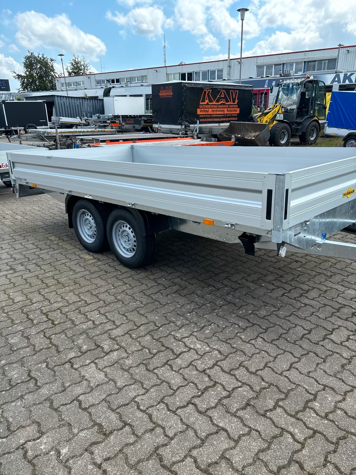 Humbaur Hochlader HT304121 3,0 t PKW Anhänger Neu – Bild 4