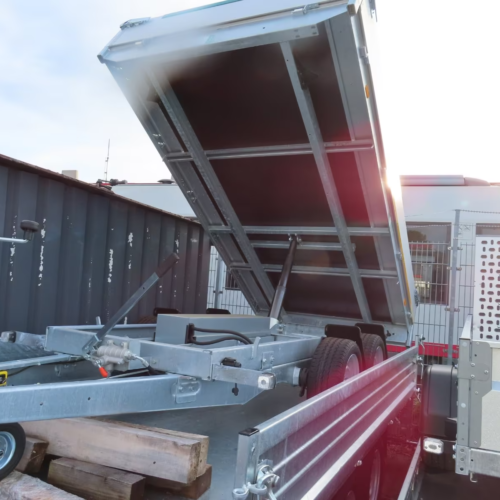 Eduard Heckkipper 3000 KG 3,1x1,6m E-Pumpe Aufsatz PKW Anhänger