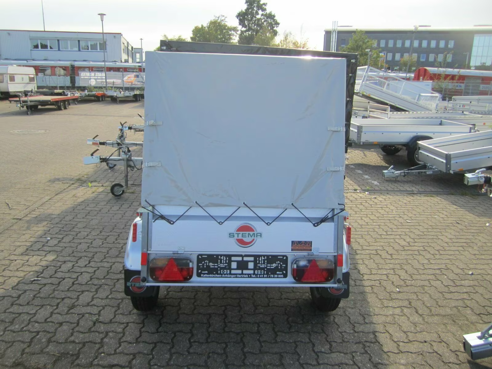 Planenanhänger 550 KG STEMA PKW Anhänger NEU – Bild 4