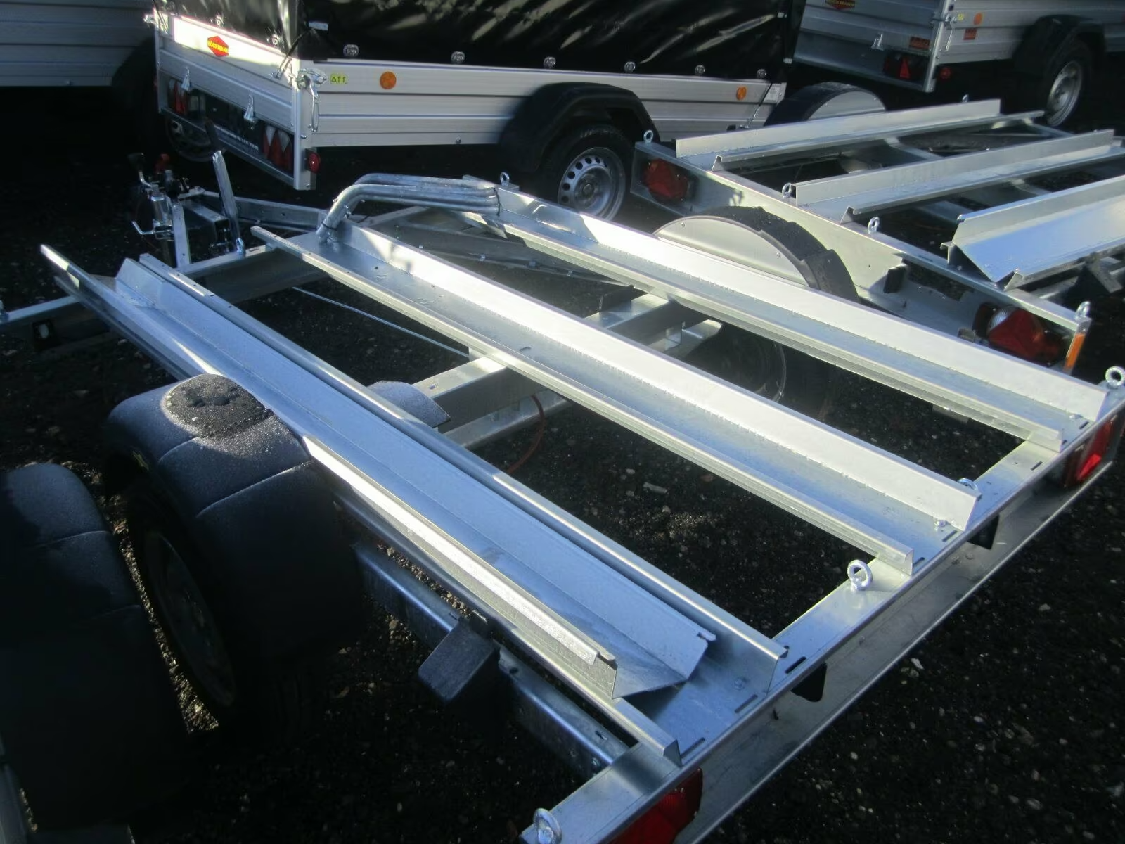 Humbaur Motorrad Anhänger 1000 KG PKW AnhängerHM102113 – Bild 5