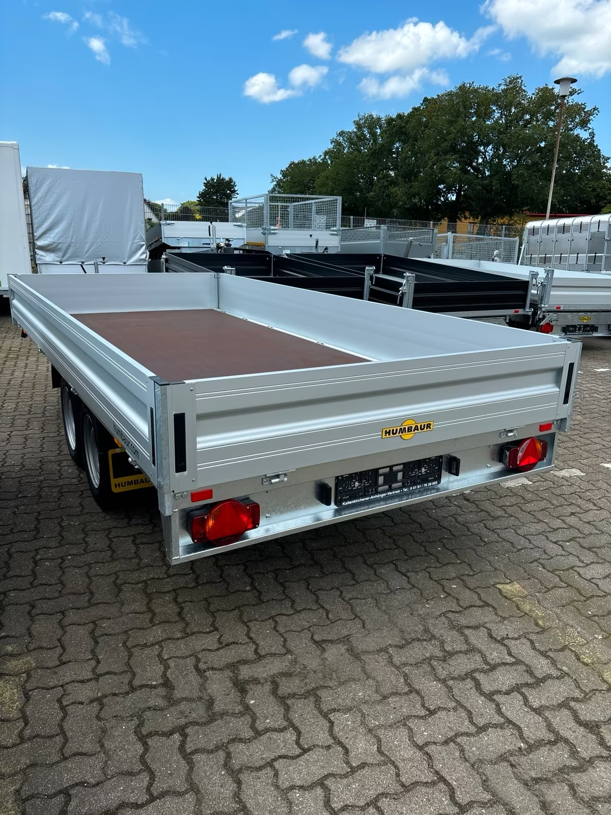 Humbaur Hochlader HT254118 2,5 t PKW Anhänger Neu – Bild 4