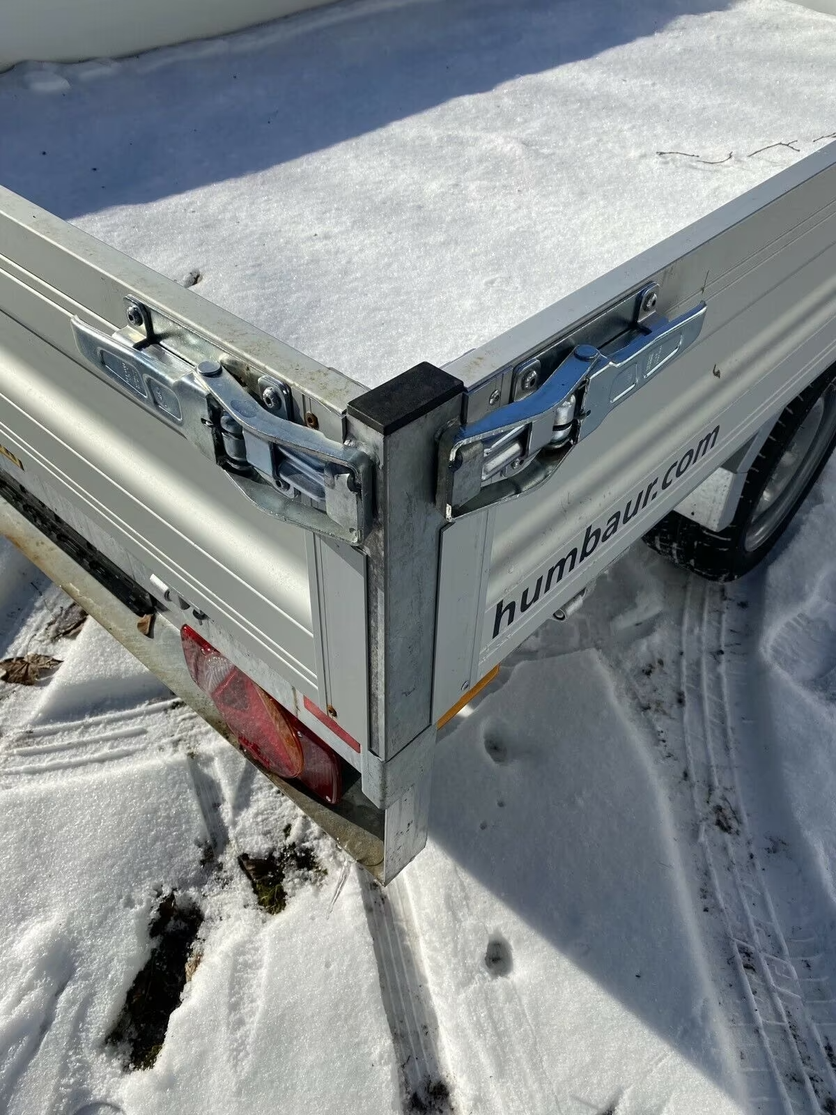 HUMBAUR HUK 152314 Einachs Rückwärts Kipper PKW Anhänger Neufahrzeug – Bild 8