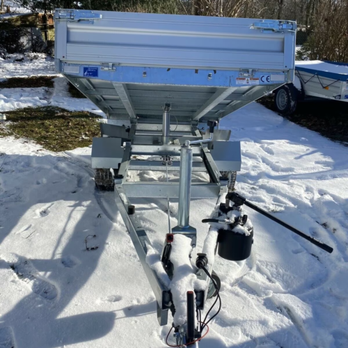 HUMBAUR HUK 152314 Einachs Rückwärts Kipper PKW Anhänger Neufahrzeug