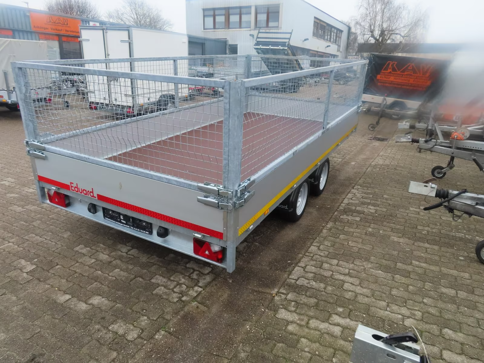 Eduard Hochlader 2700 Gitter PKW Anhänger – Bild 7