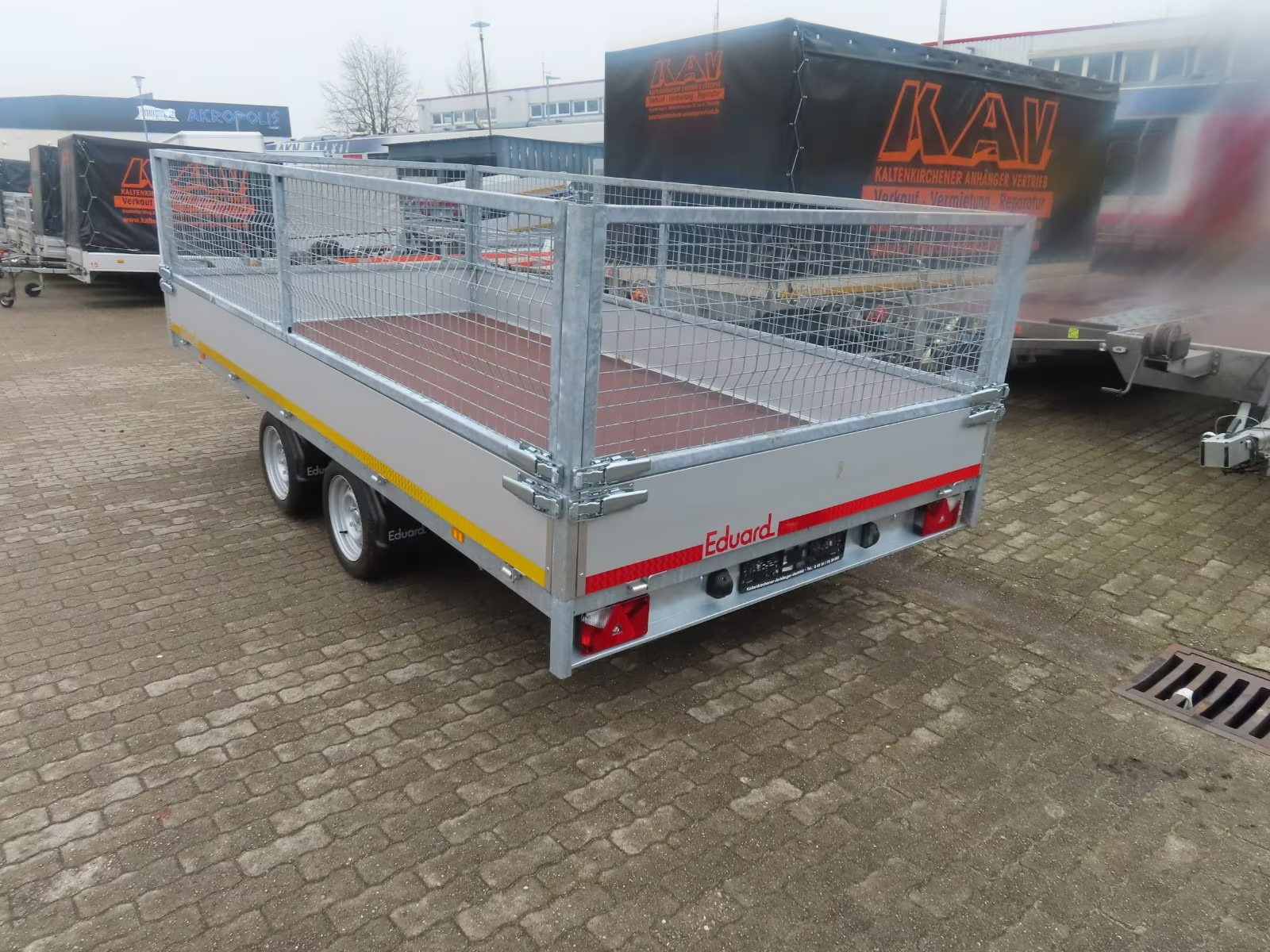 Eduard Hochlader 2700 Gitter PKW Anhänger – Bild 6