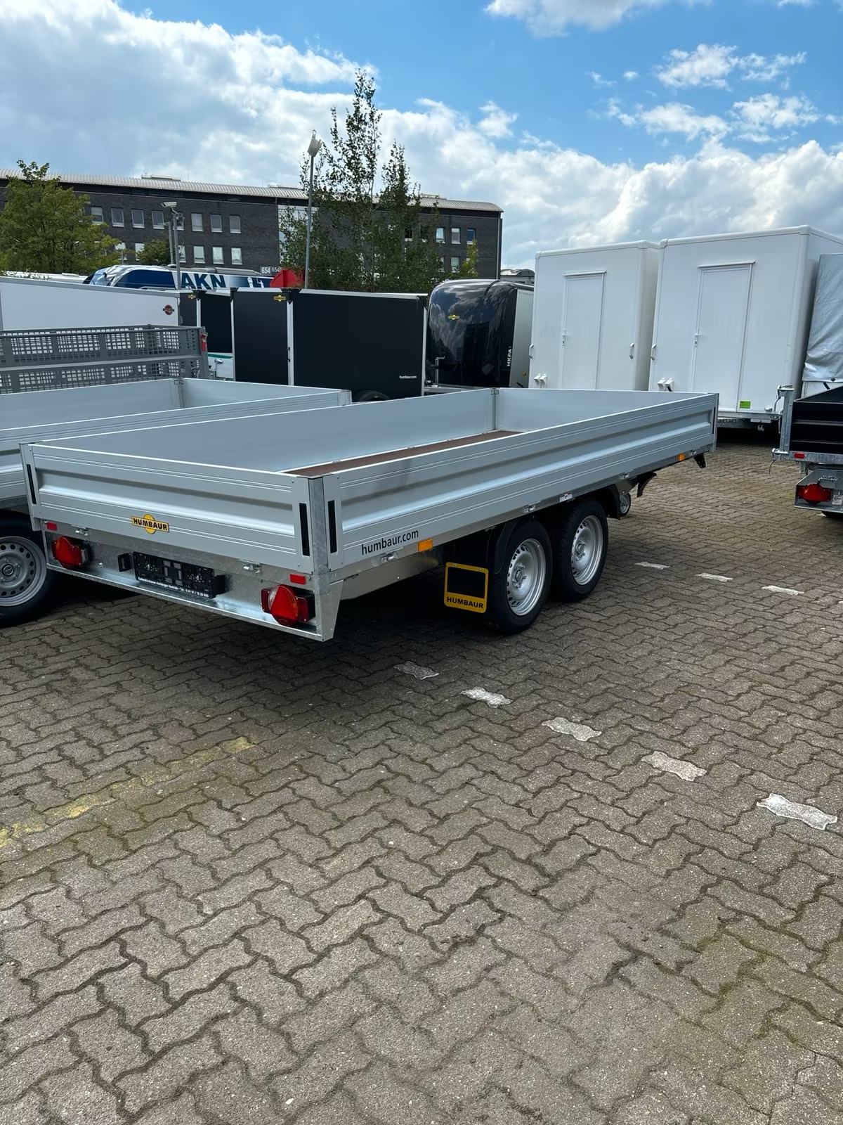 Humbaur Hochlader HT254118 2,5 t PKW Anhänger Neu – Bild 7