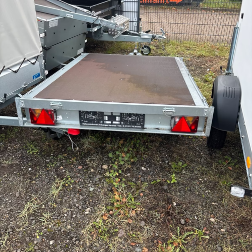 Eduard Hochlader 750 KG 2014 2,01x1,45 m Flach ohne Bordwände Neufahrzeug PKW Anhänger