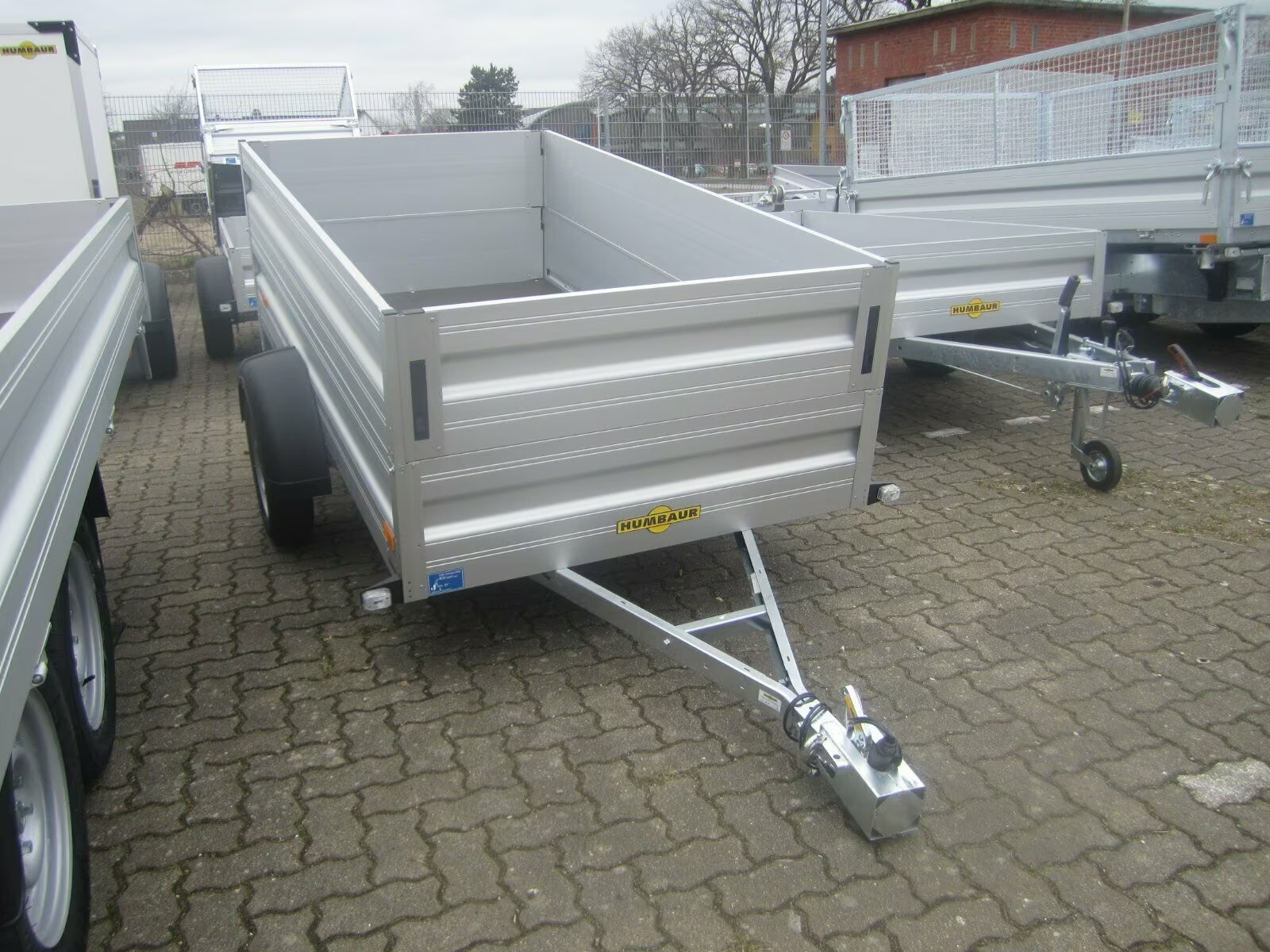 Humbaur HA 752513 FS Tieflader mit Aufsatz 750 KG PKW Anhänger Neu – Bild 4